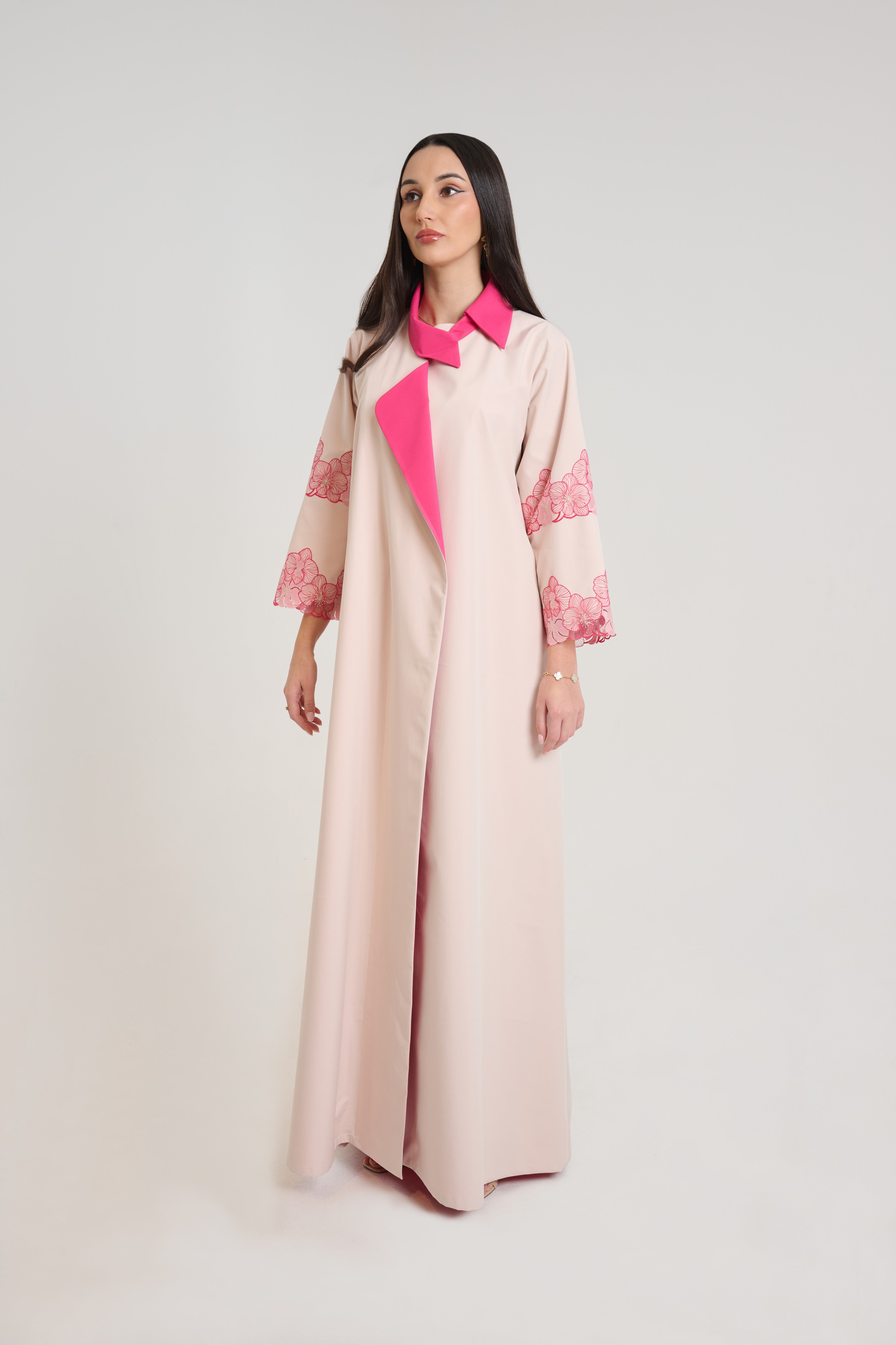 J068 Cotton 2 Tone With Lace