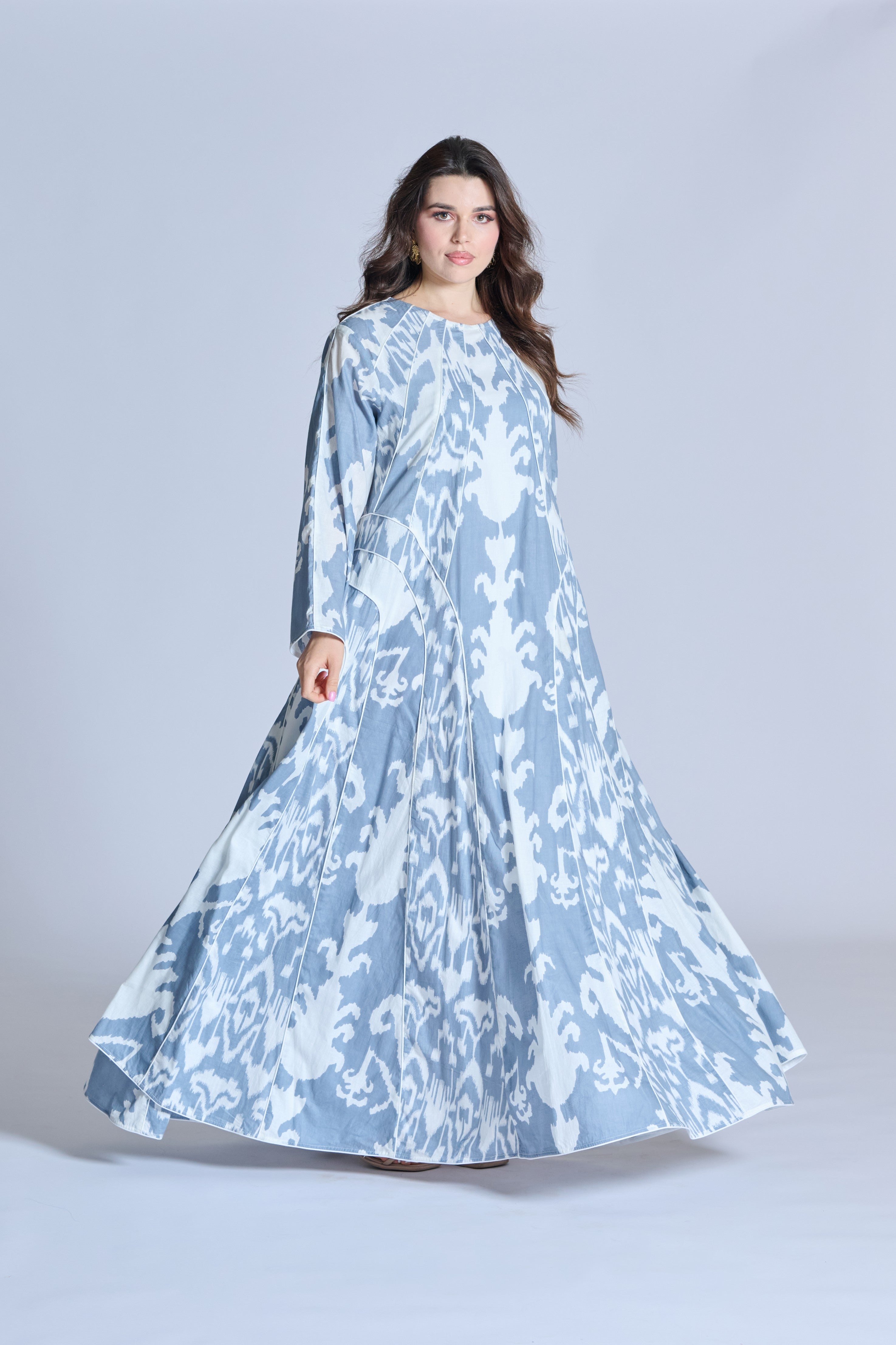 J0107 Grey Klosh Cotton Dress