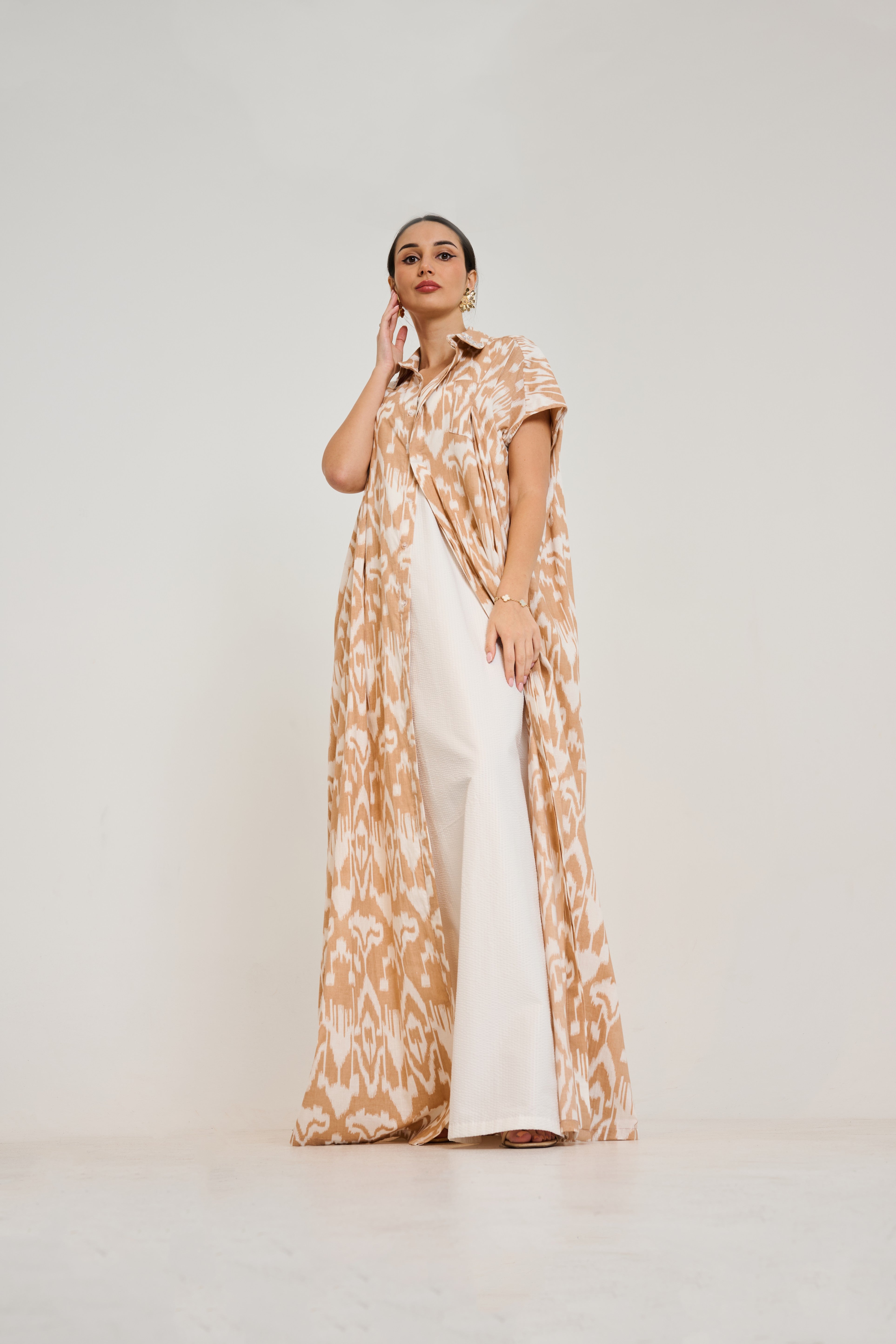 J074 Cotton Attached shirt Design